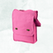 Flamingo Colored Canvas Field Bag